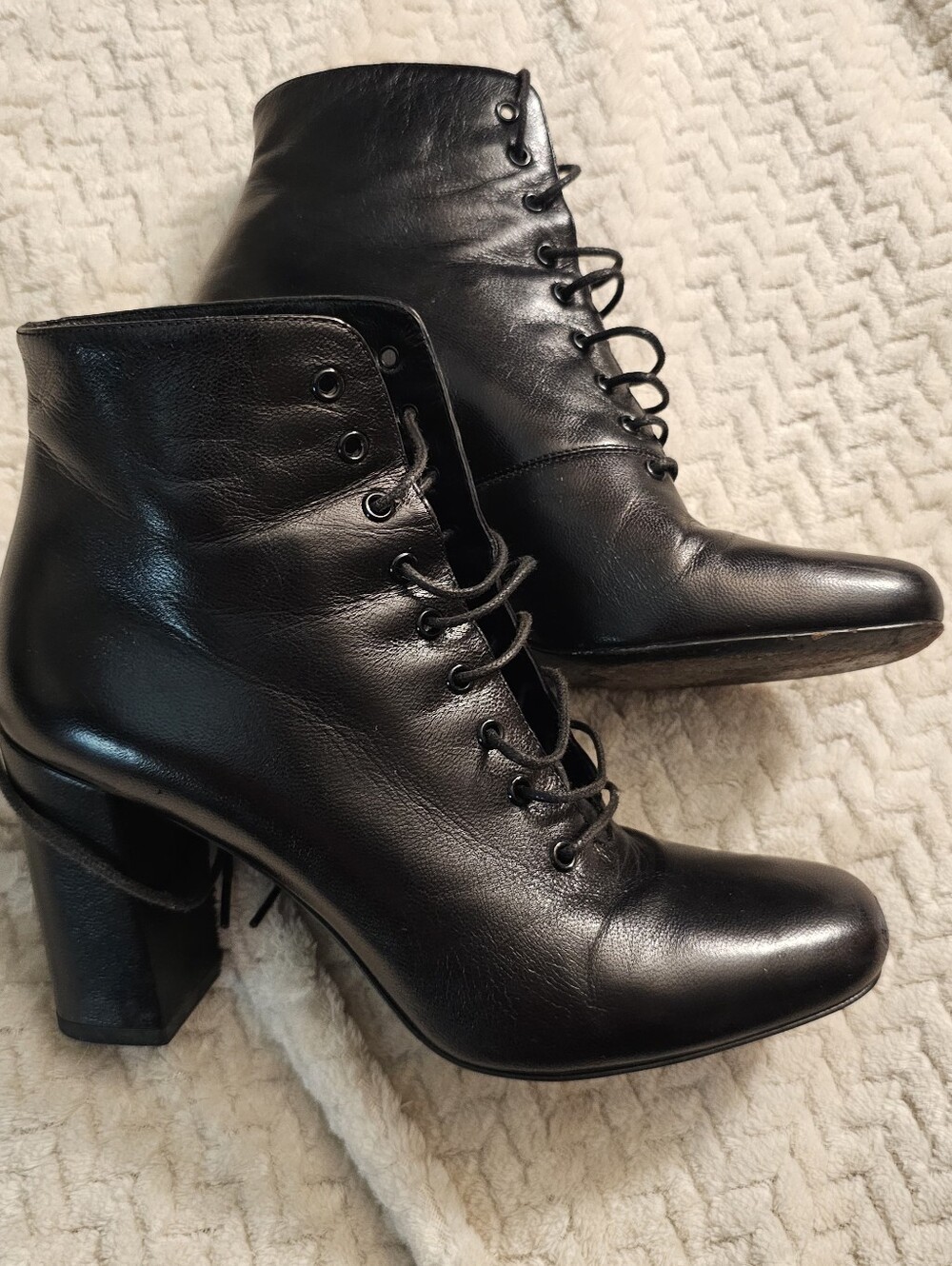 Saint Laurent Black Boots Size 36